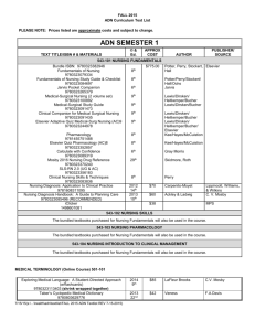 A-4 ADN Fall 2015 Textlist