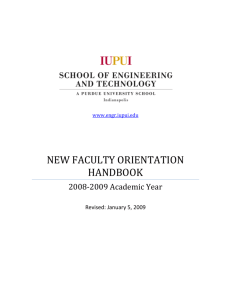 new faculty orientation handbook