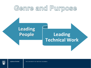 Leading People Leading Technical Work