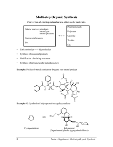 Multi-step Organic Synthesis