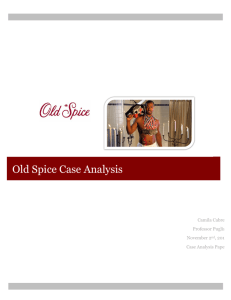 Old Spice Case Analysis