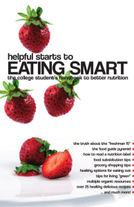 eating smart - Grand Valley State University