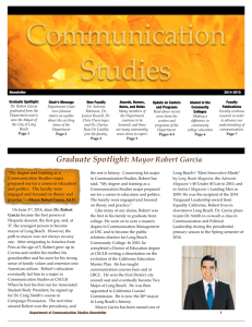 2014 2015 Newsletter - College of Liberal Arts, CSULB