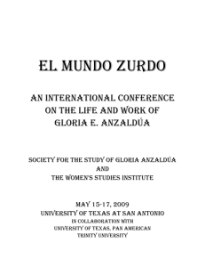 conference program - UTSA College of Liberal and Fine Arts