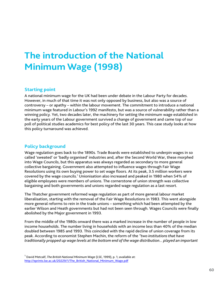 minimum wages and public health a literature review