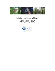 Material Handlers MM_PM_300