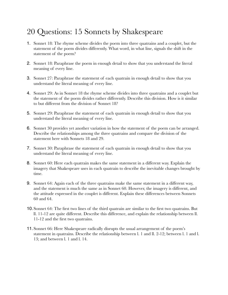 sonnet 18 iambic pentameter analysis