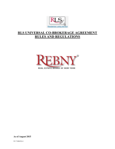 RLS Universal Co-Brokerage Agreement