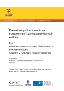 Cyberbullying Research Report - Part C Appendix C (Final draft to