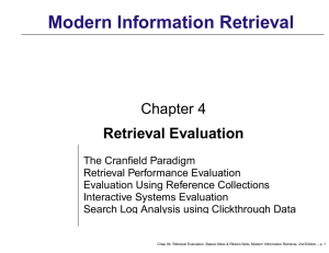 Modern Information Retrieval