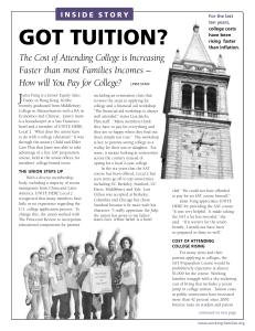 got tuition? - Labor Project for Working Families