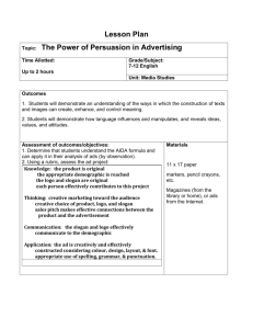 Lesson Plan Topic: The Power of Persuasion in Advertising