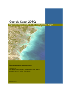 Georgia Coast 2030: Population Projections