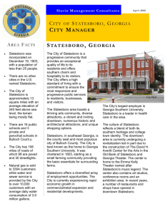 CITY MANAGER - Slavin Management Consultants