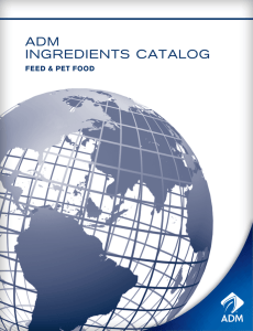 Feed Ingredients Catalog