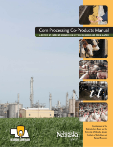 Corn Processing Co-Products Manual - UNL Beef