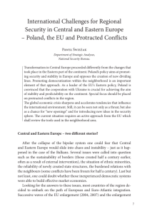 Poland, the EU and Protracted Conflicts
