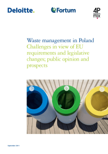 Waste management - Netherlands Polish Chamber of Commerce