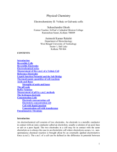 PDF Electrochemistry