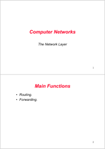 Computer Networks Main Functions