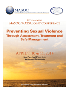 Preventing Sexual Violence - Association for the Treatment of