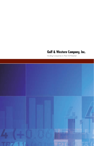 Gulf & Western Company, Inc.