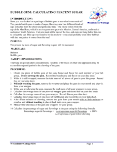 Calculating Percent Sugar