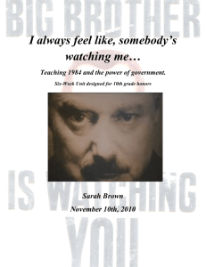 1984 and the Power of Government