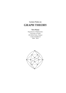 Notes on Graph Theory