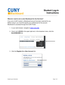 Student Log-in Instructions