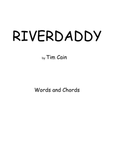 by Tim Cain Words and Chords
