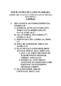 FOUR TYPES OF LAWS IN ISRAEL, 7-9-12