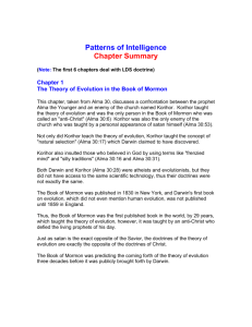 Patterns of Intelligence Chapter Summary