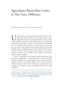 Agriculture's Boom-Bust Cycles - Federal Reserve Bank of Kansas City