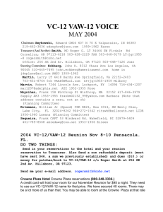 May 2004 - VC-12 / VAW-12