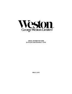 PDF - George Weston Limited