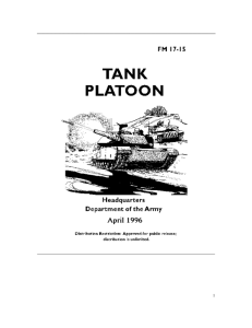 FM 17-15 Tank Platoon