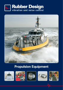 Documentation Booklet Propulsion Equipment