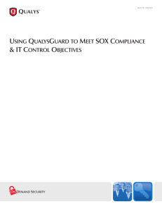 IT CONTROL OBjECTIVES