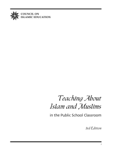 Teaching About Islam and Muslims in the Public School