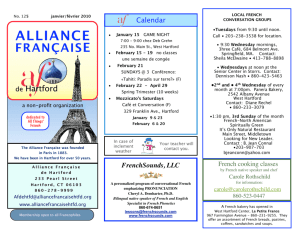 janvier:février2010 web - Alliance Française de Hartford