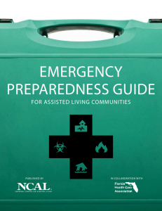 emergency preparedness guide - South Dakota Health Care