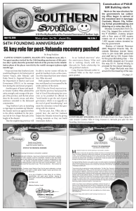 SL key role for post-Yolanda recovery pushed