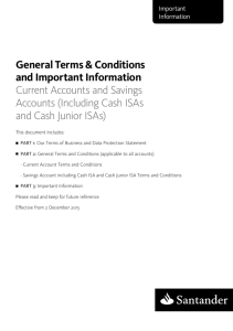 General Terms & Conditions