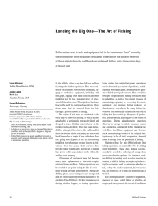 Landing the Big One—The Art of Fishing