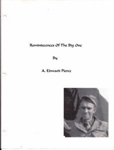 Reminiscences Of The Big One - 12th Armored Division Memorial