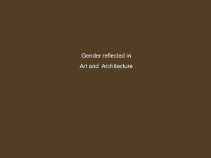 Gender in Art & Architecture