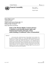 General Assembly - Office of the High Commissioner on Human Rights