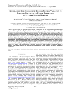 geographic risk assessment reveals spatial variation in invasion