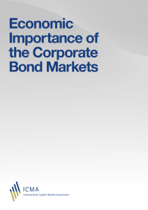 Economic Importance of the Corporate Bond Markets